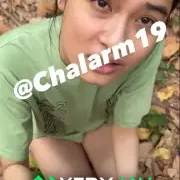 คลิปหลุด Chalarm19 ไอ้ฉลามควงสาวหมวยหน้าใส xxx นอกใจผัวมาแอบเย็ดกันในป่าข้างที่ทำงาน ร่านควยมากกดหัวโม๊คให้อย่างเสียวสุดใจ