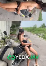 คลิปหลุด กระเทยดักรอผู้ชาย xxx สาวสองตั้งด่านลอยอากาศมันร้อนเงี่ยนไม่ไหวอยากโดนเย็ดตูดแอบมาดักรอผู้ชายผ่านโชว์นมใต้สะพานชักว่าวรอคนมาเย็ดตูด